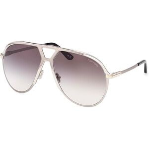 Tom Ford XAVIER FT 1060 Palladium/Grey Shaded 64/14/135 Unisex Sunglasses